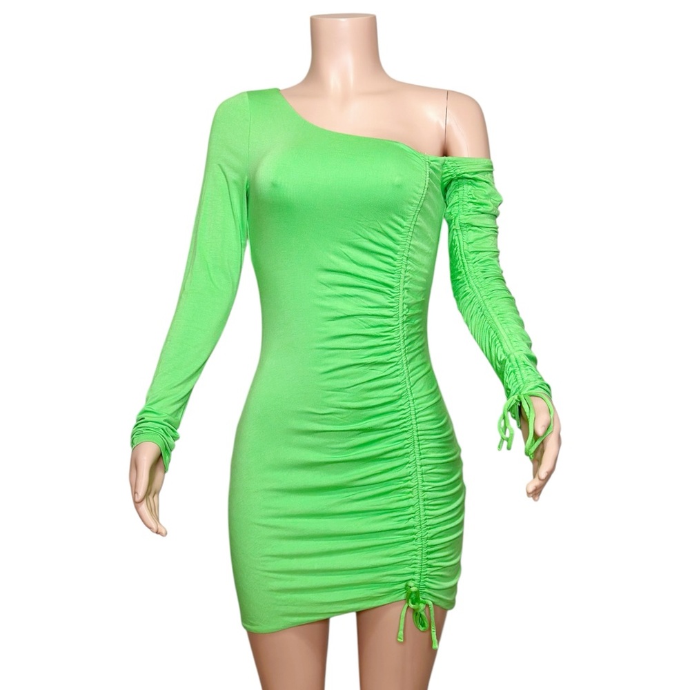 CAMILA COELHO Lena Mini Dress, Green, Small - Picture 7 of 12